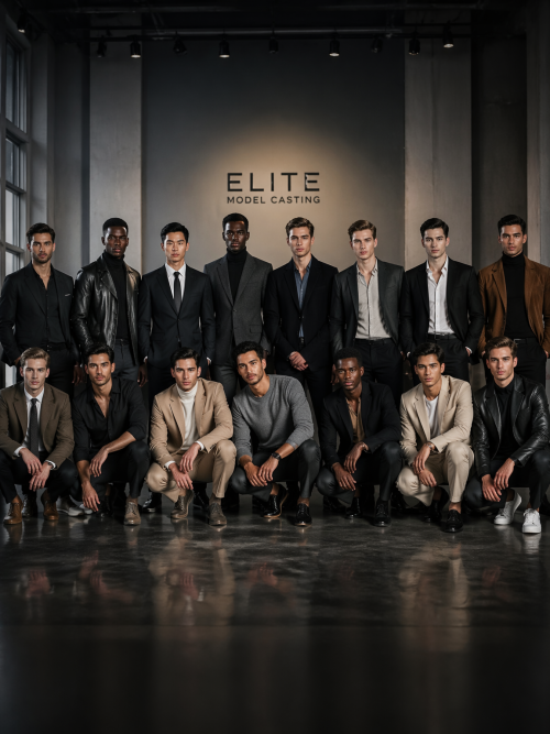 탑 남성 모델 캐스팅 - Elite Casting