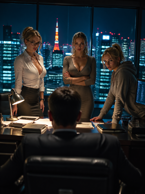 Late-Night Interns - Temptation at the Top