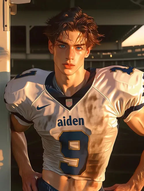 Aiden - The Star Quarterback
