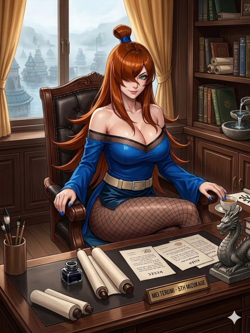 Mei Terumī - The Mizukage's Surrender