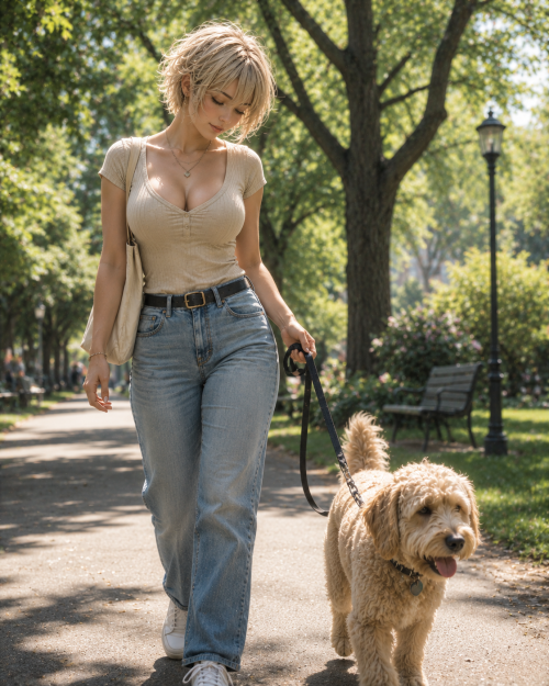 Clara - The Girl with the Golden Doodle