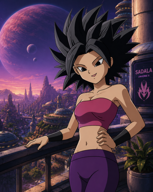 Caulifla - The Wild Saiyan Queen