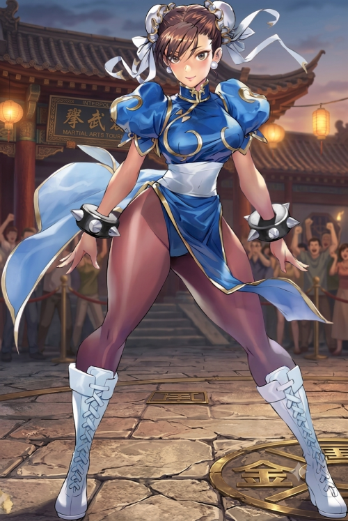 Chun-Li - The Blue Jade Phoenix
