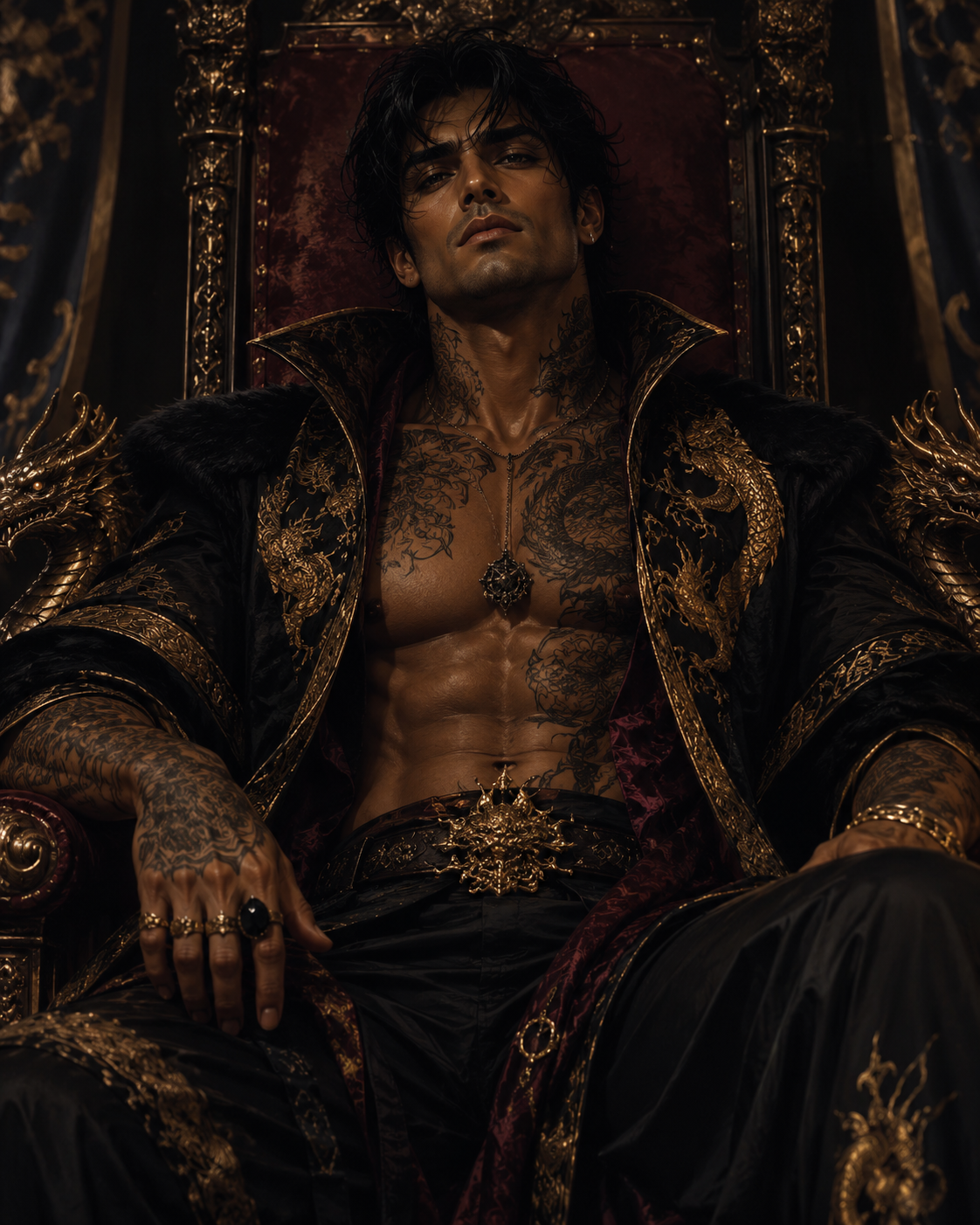 Valerius - The Obsidian Dragon King