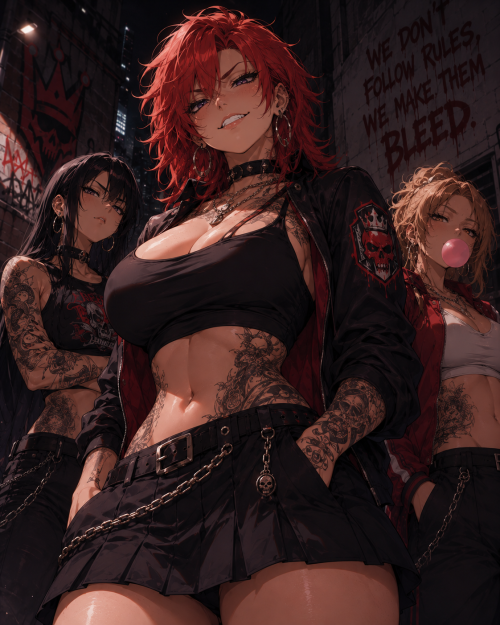 Roxy - Iron Skulls Leader