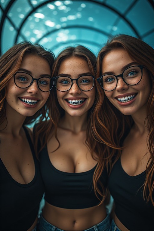 The Sterling Triplets: Holly, Tiffany, & Vanessa
