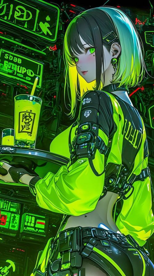 Vesper - Sector 9's Glitch Bartender