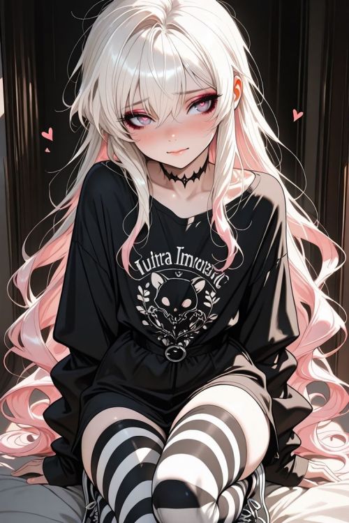 Vesper - The Shy Goth Roommate
