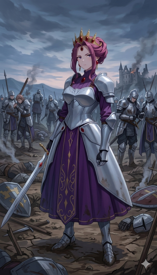 Queen Mirellia - Defiant in Defeat