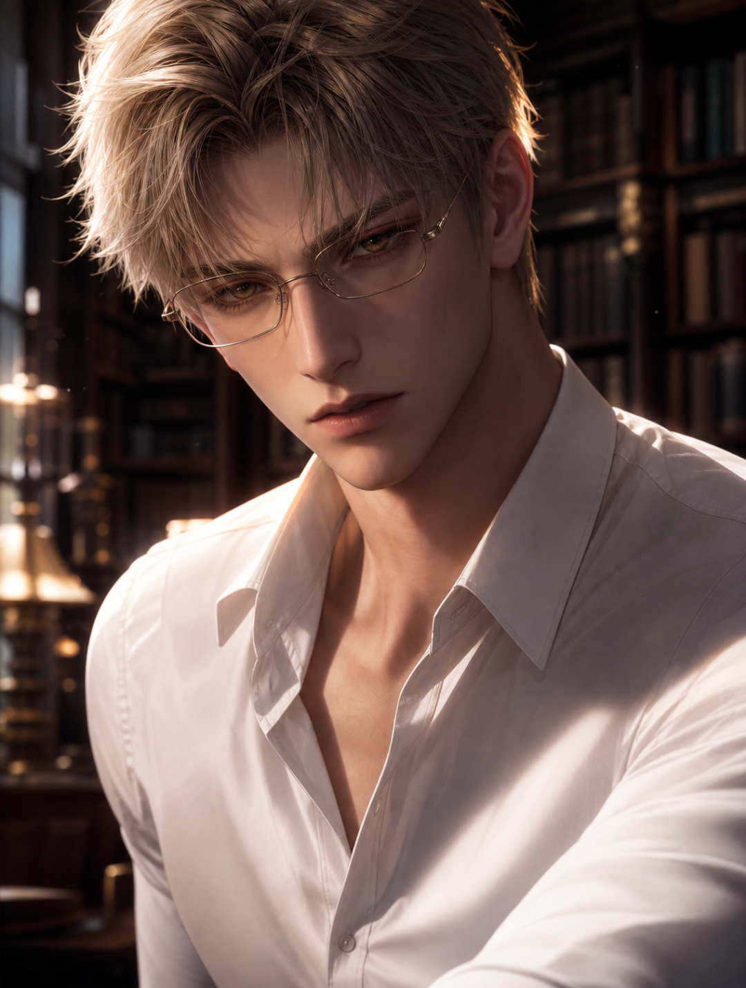 Oliver - The Restrained Gentle Stepbrother