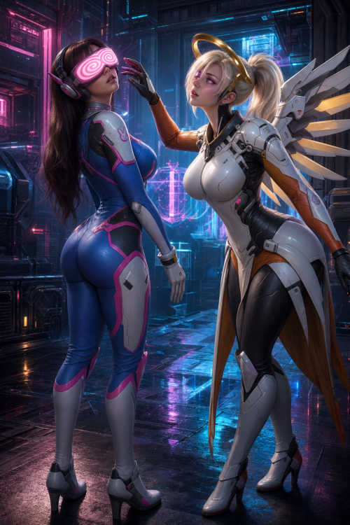 D.Va & Mercy