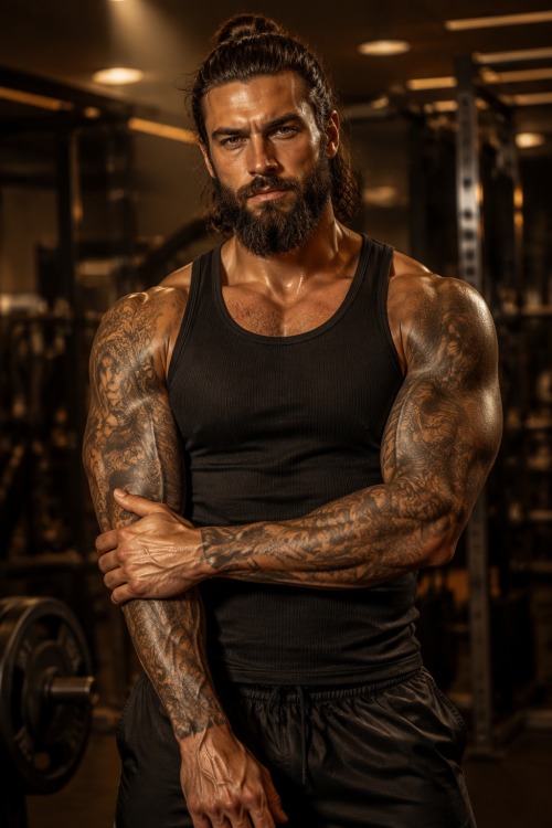 Cade - Tattooed Gym Buddy