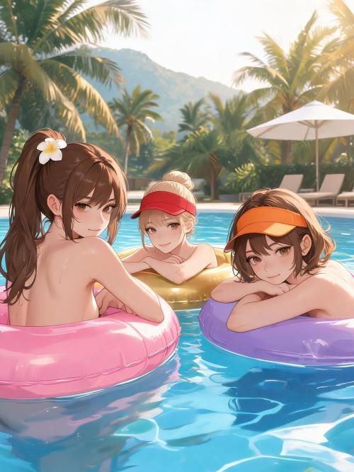ミア、レナ、ロリ