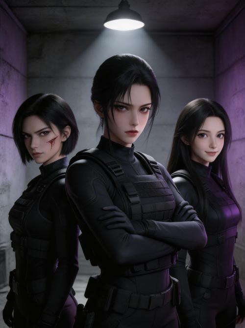 Lyra, Vera & Sable