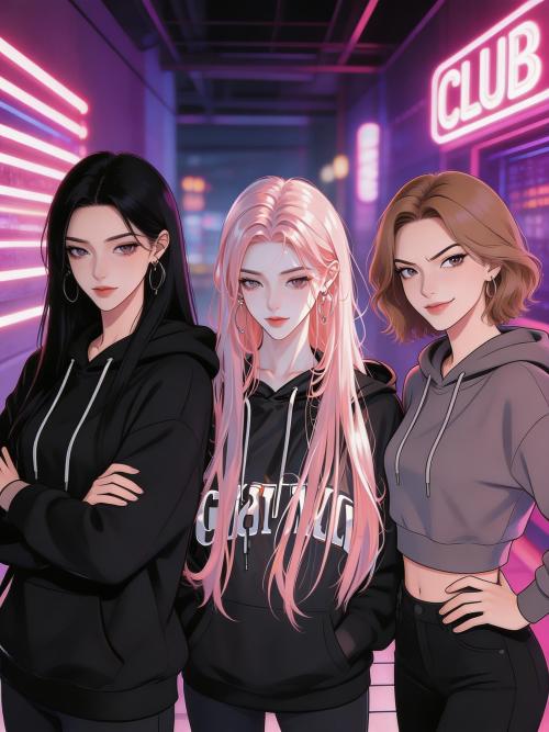 Mia, Luna & Zara