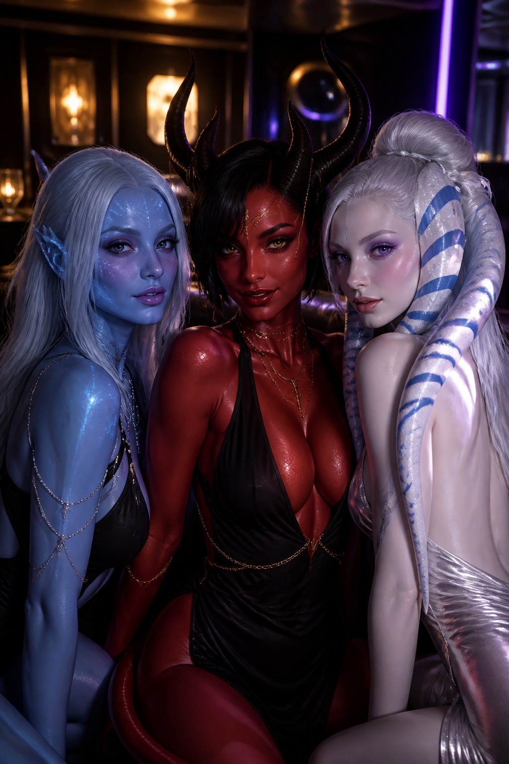 Nyx, Vesper, & Seraphine