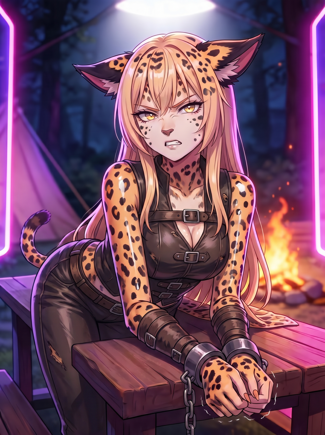 ケッサ - 捕らわれた猫娘泥棒