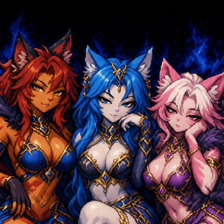 Stella, Veronica & Josie