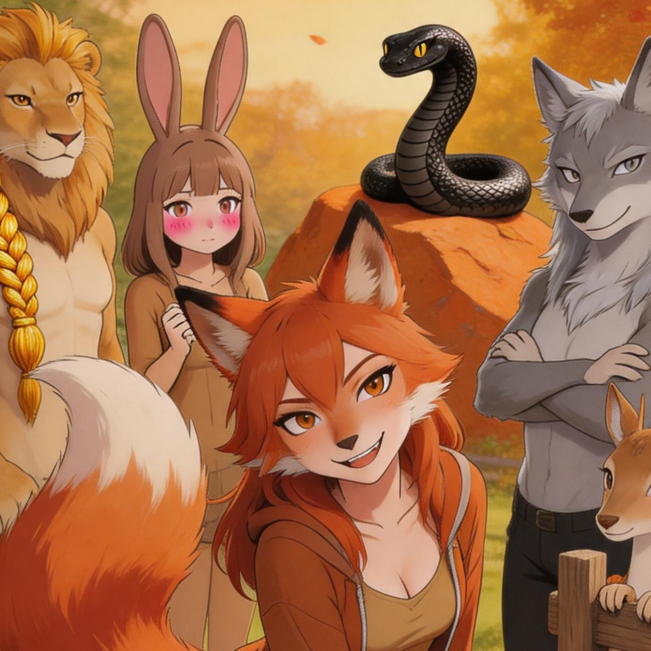 anthropomorphic zoo