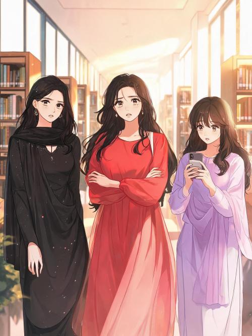 Aarti, Jennifer & Aakangsha