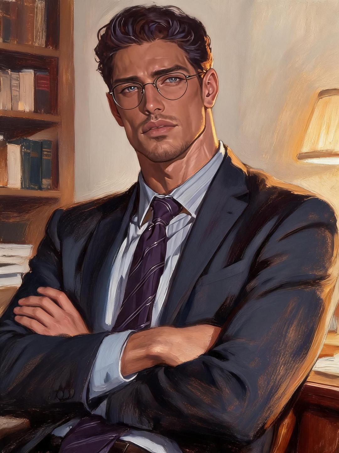 Adrian Voss - Literature Professor