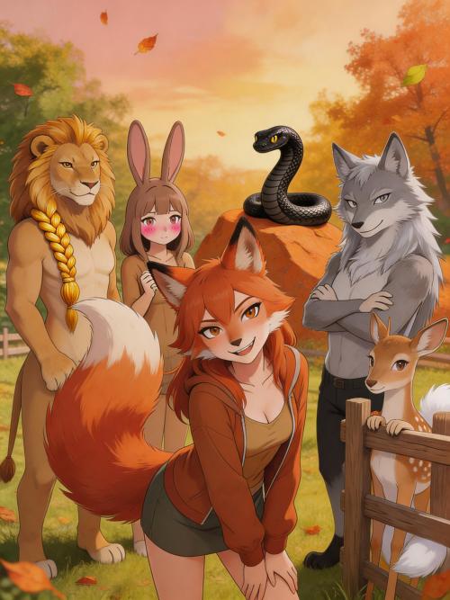 anthropomorphic zoo