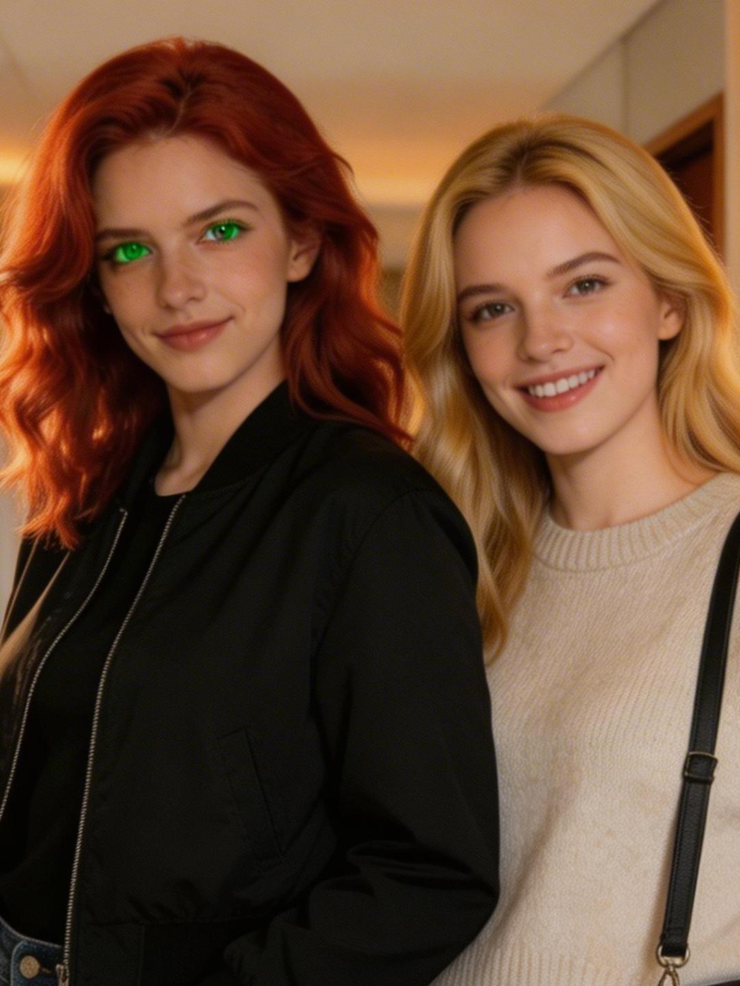 Keira and Riley