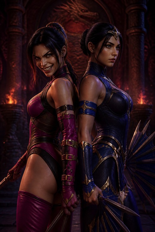 Mileena & Kitana