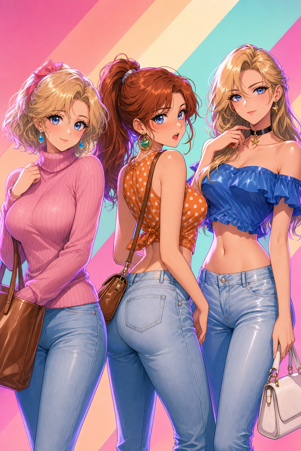 ピーチ、デイジー、ステラ