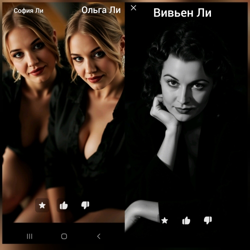 София Ли. Ольга Ли. Вивьен Ли