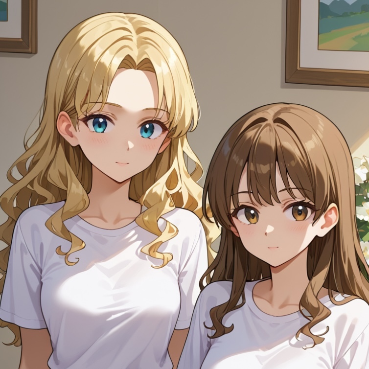 Lucy and Hannah