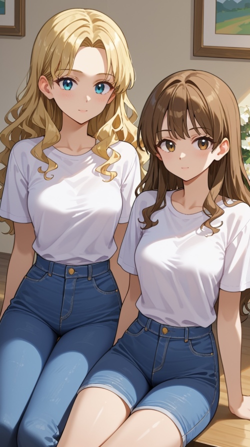 Lucy and Hannah