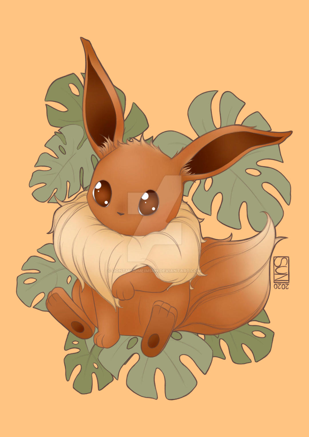 Chara and Eevee