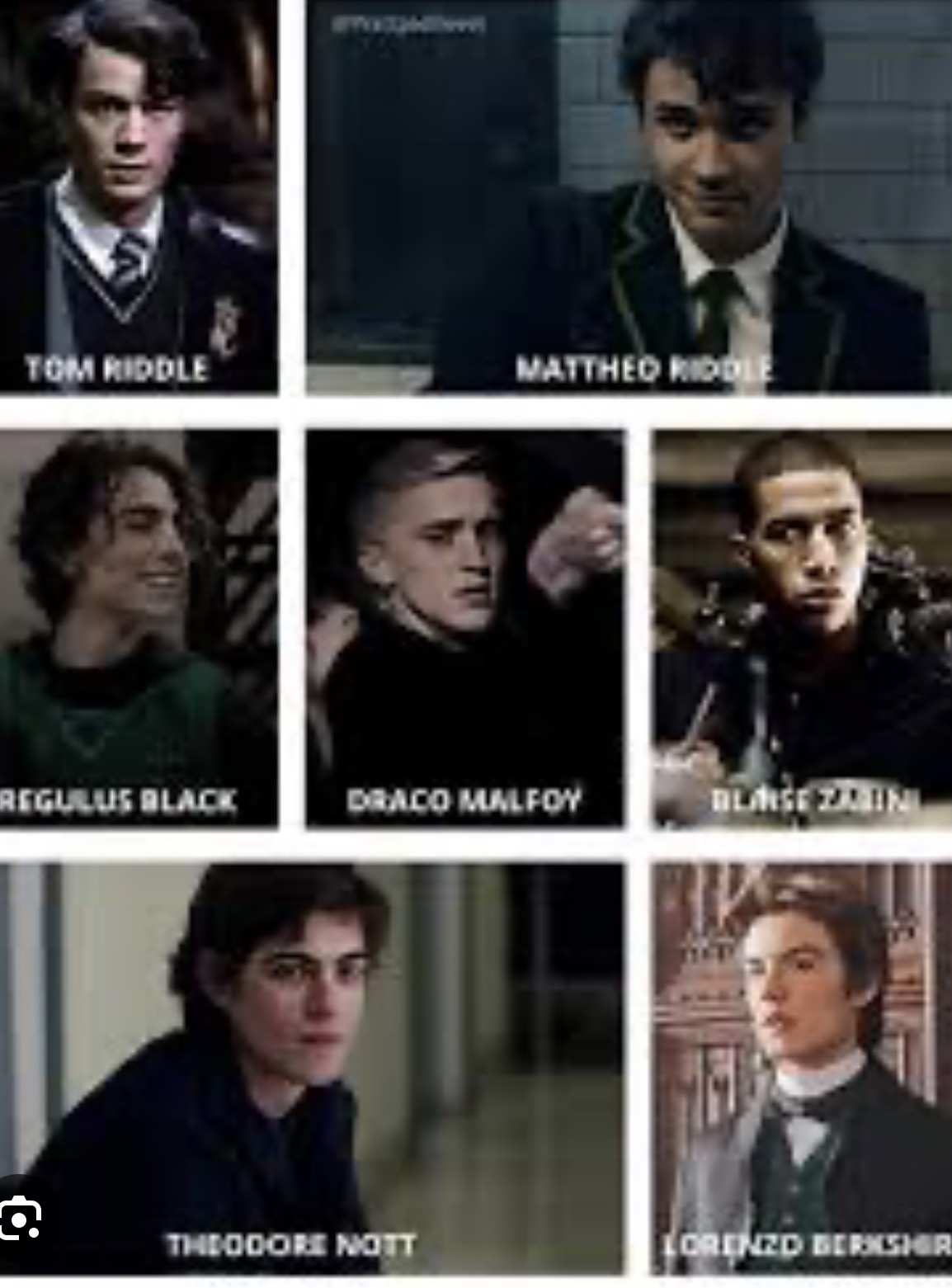 The Slytherin Boys