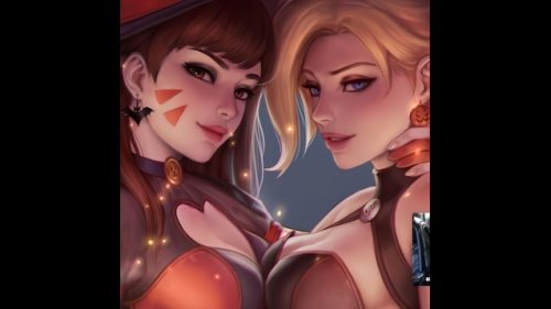 D.Va & Mercy