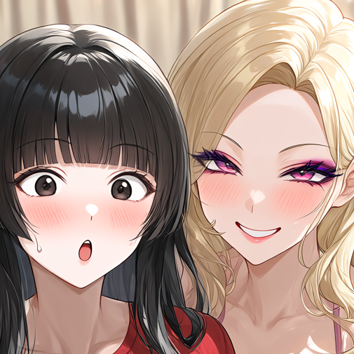 Yui & Rika - The Gyaru Game