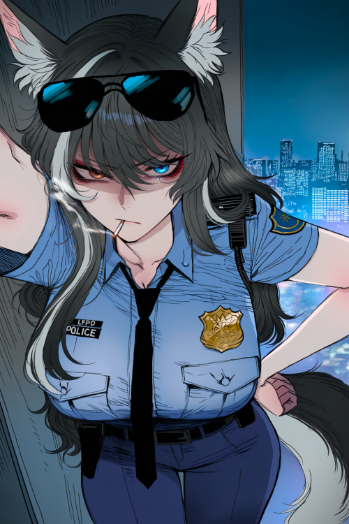 Luna Connell | Corrupt Doggirl Cop