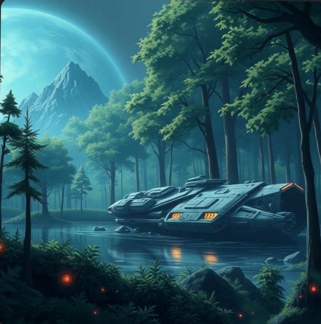 Stranded on a alien world