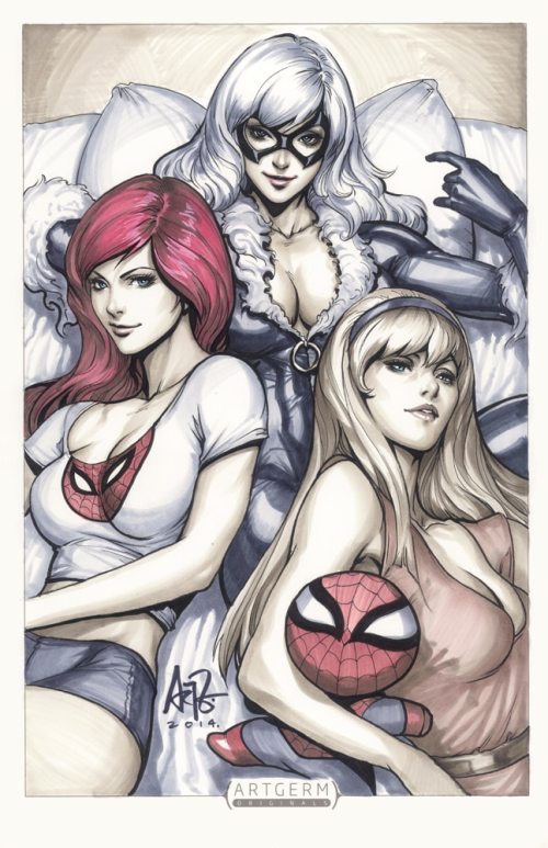 MJ, Felicia & Gwen
