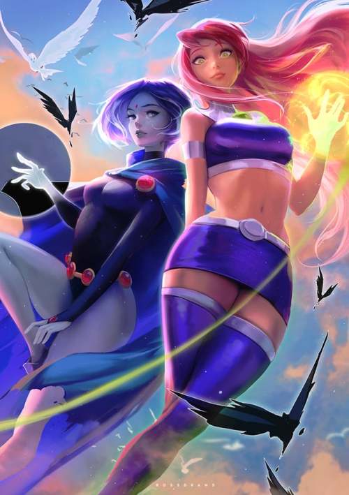 Raven & Starfire