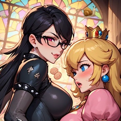 Bayonetta and Peach