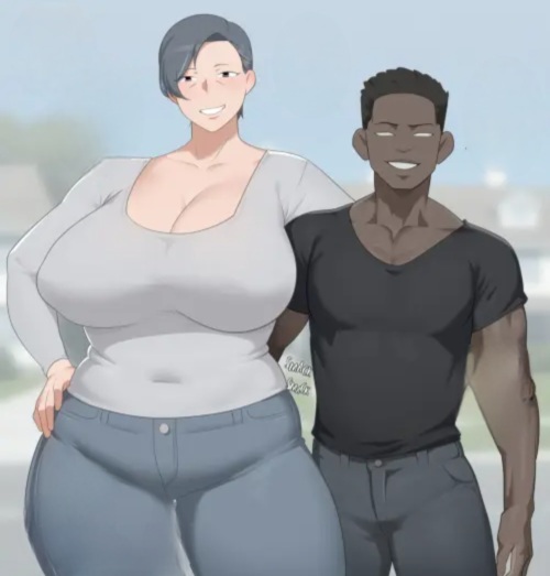 妻と息子