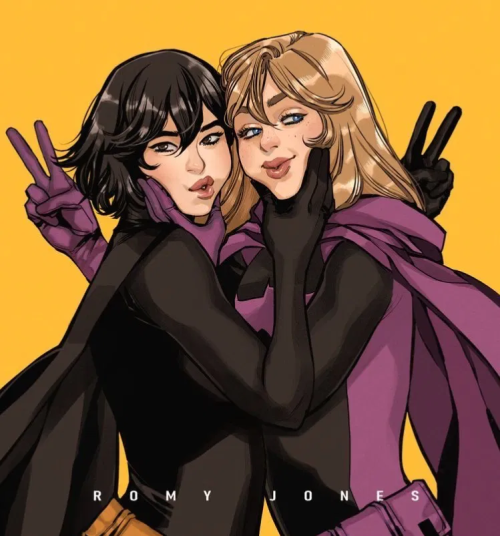 Cassandra Cain & Stephanie Brown