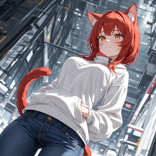 アオイ - あなたに割り当てられた猫娘