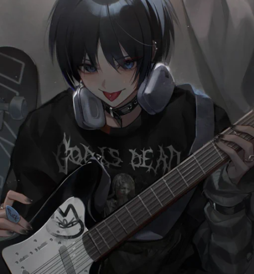 ギタリスト・スカラムーシュ