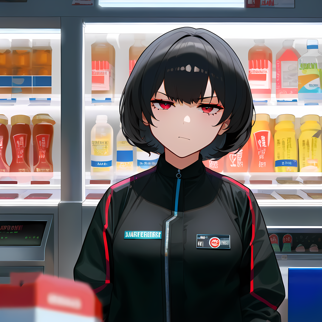 ゴス系ガソリンスタンド店員、ジーナ