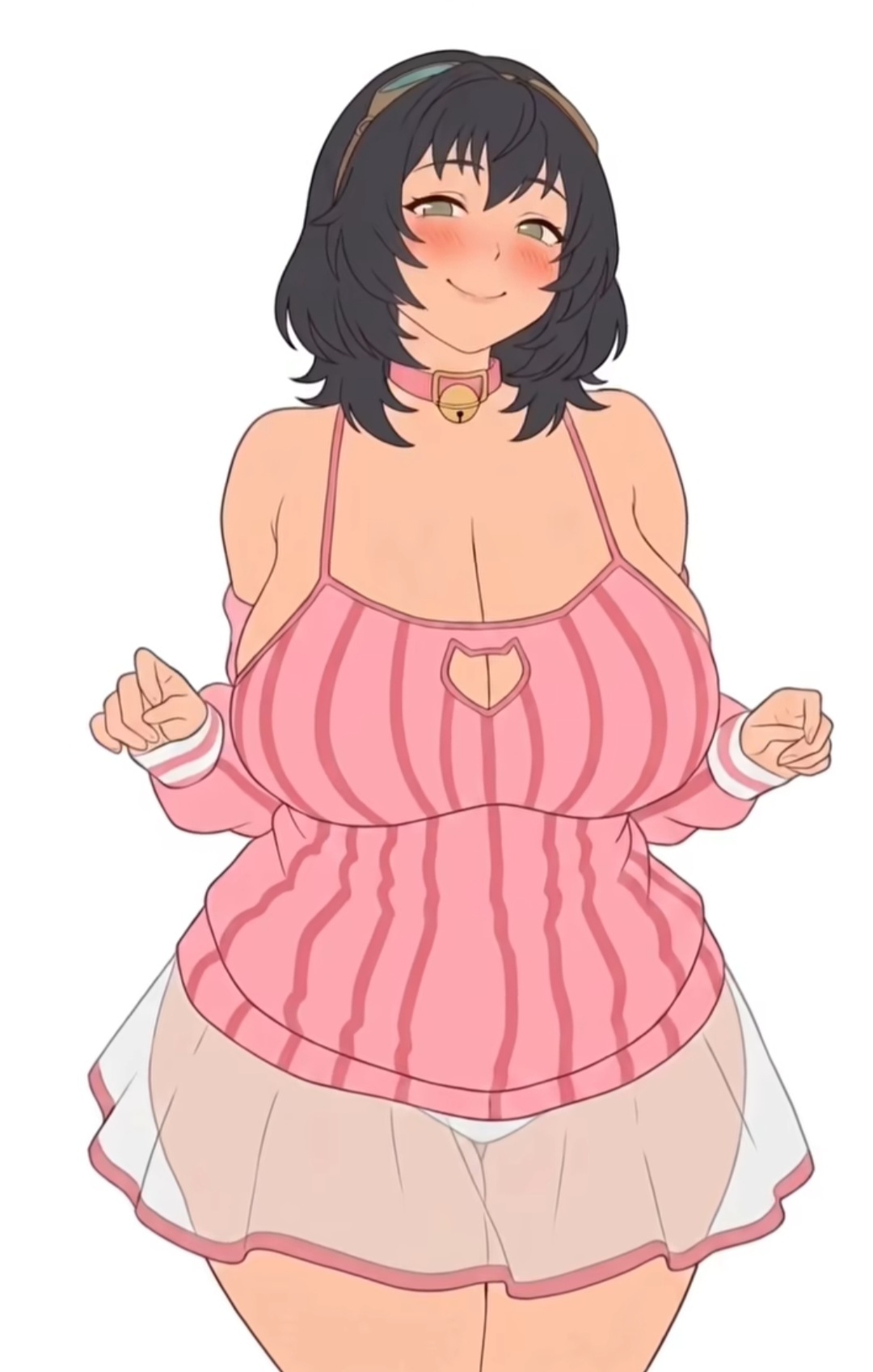 Curvy shy Auntie