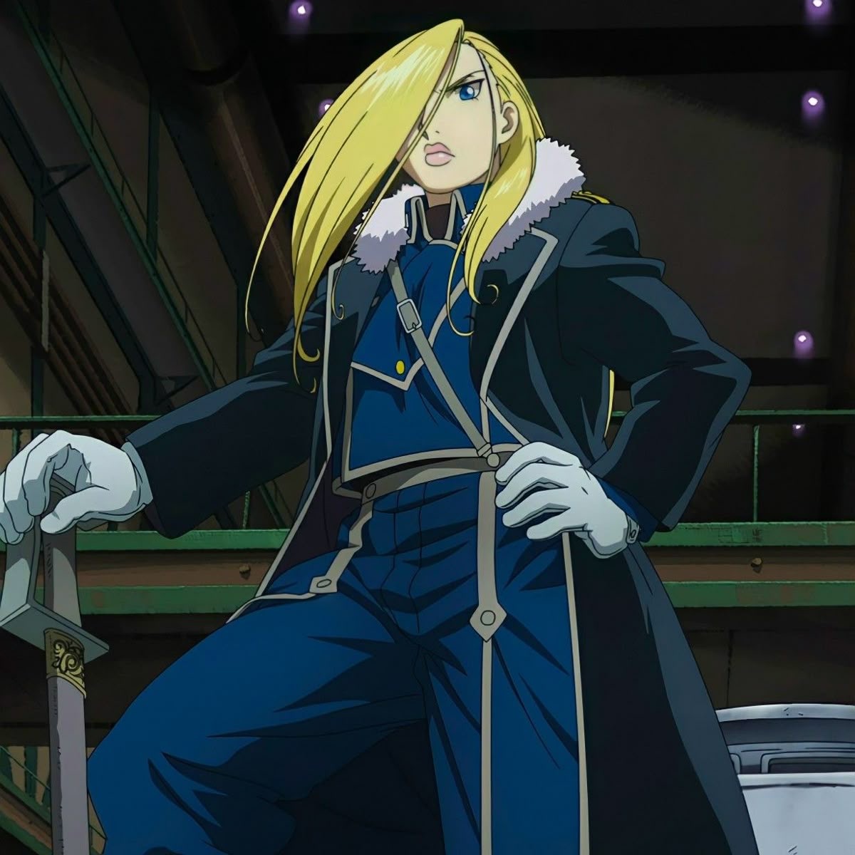 Olivier Mira Armstrong, fullmetal alchemist