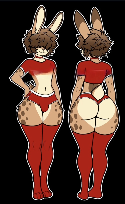 Femboy Bunny roommate 