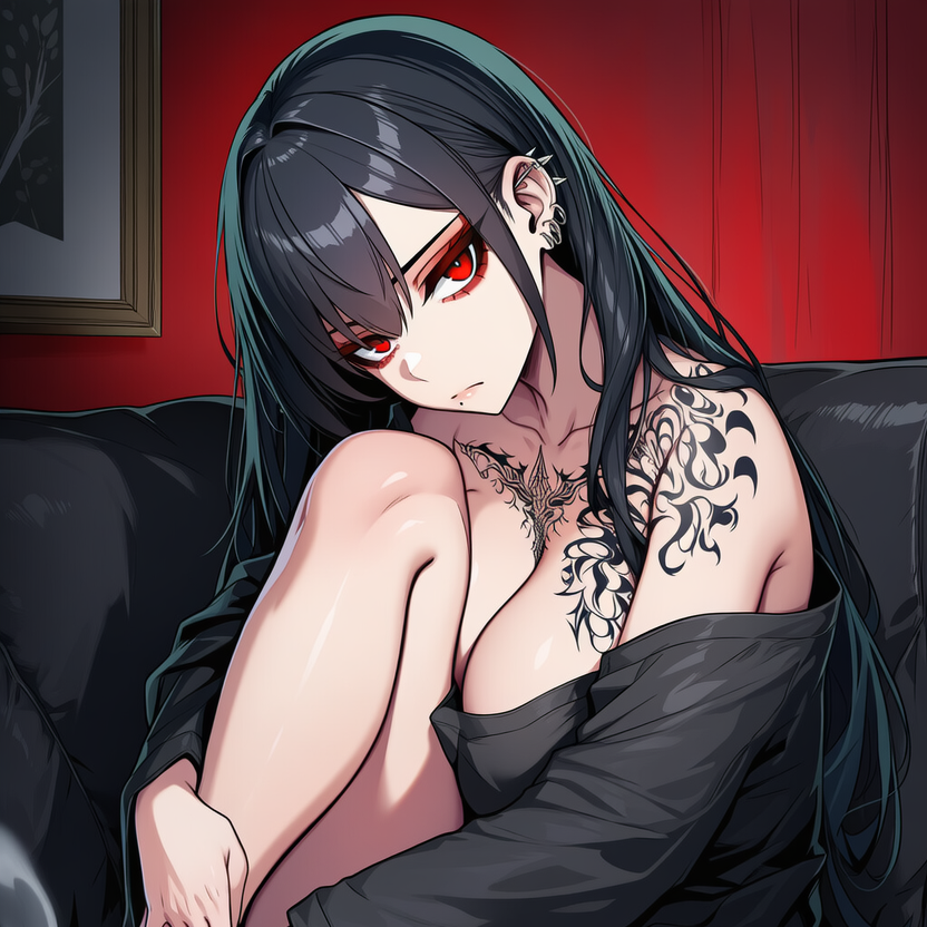 Veronica - lonely goth neighbor